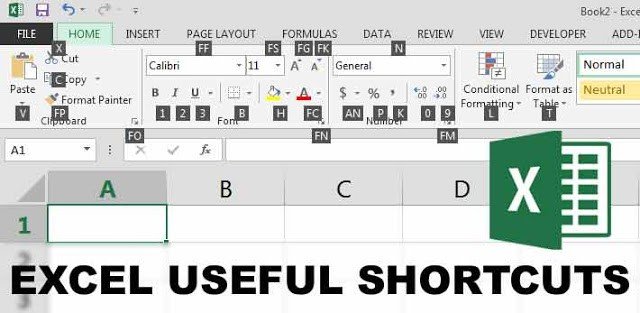 15 Useful Shortcut Keys for Excel Beginners in Hindi || एक्सेल की 15 शुरवाती शॉर्टकट कीज़