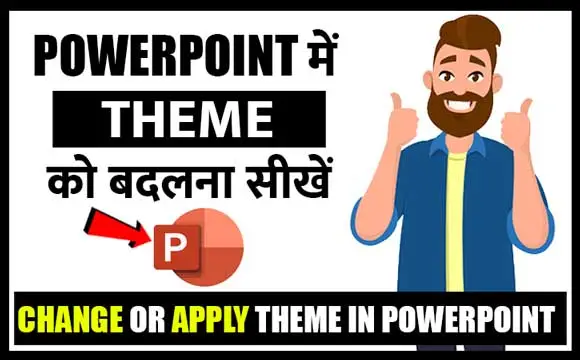 Change or Apply Theme in MS PowerPoint