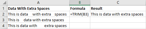  TRIM Function in Excel in Hindi  