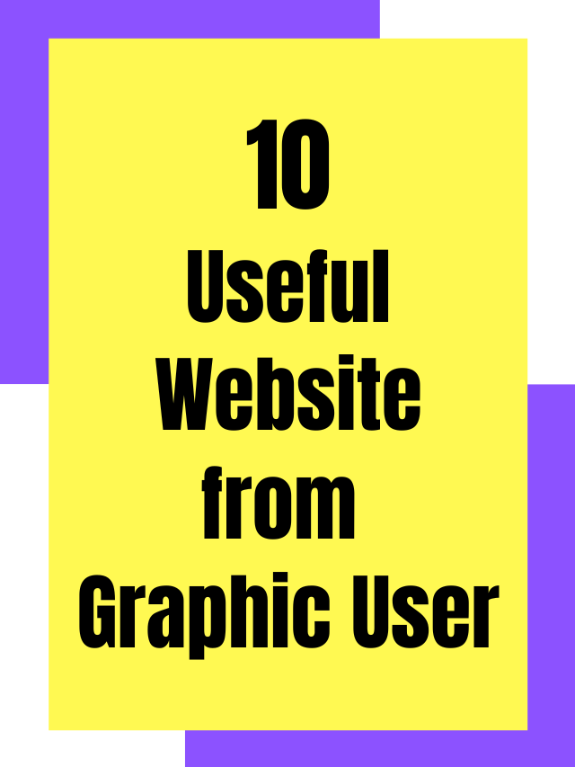 10 free useful websites for Graphic designer in Hindi